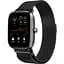 Ремінець міланська петля для BeWatch Amazfit GTS 2 Mini 20 мм Чорний (1010201.A13) - мініатюра 1