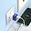 СЗУ Hoco C125A Transparent PD20W (1USB-C) + кабель Type-C to Type-C - миниатюра 6