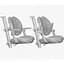 Детское кресло Mealux Ortoback Duo Plus Grey (Y-510 G Plus) - миниатюра 4