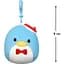 М'яка іграшка Squishmallows Hello Kitty на кліпсі Такседо Сем 9 см (SQSN00276) - мініатюра 2