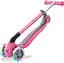 Самокат Globber Primo foldable lights, з колесами, що світяться, рожевий (432-110-2) - мініатюра 7