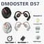 Навушники D Mooster D57 OWS ENC Bluetooth Чорні - мініатюра 3