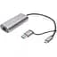 Адаптер Digitus USB-C/USB 3.0 - 2.5 Gbps Ethernet teh0018487 - мініатюра 1