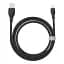 Кабель Baseus Pudding Series Fast Charging Cable USB to Lightning 2.4A 1.2m P10355700111-00 Black - миниатюра 3