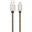 Кабель USB-A to Lightning XtremeMac Nylon Cable Gold 1.2 м (XCL-PRC-93) - мініатюра 1