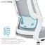 Офисное кресло OfficePro Harmony OC310-W-LG-LG (OC310-W-LG-LG) - миниатюра 10