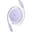Кабель Baseus Free2Pull Mini Charging Cable Type-C to Type-C 60W 1m P10364500511-01 Purple - миниатюра 1