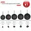 Сковорода Tefal з кришкою So' Light 24см алюміній бакеліт скло чорний kuh0014407 - мініатюра 6