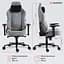 Ігрове крісло GamePro GC775G Fabric Gray (GC775G) - мініатюра 12