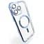 Чохол-накладка BeCover TPU Chrome Case (MagSafe) для Apple iPhone 16 Pro Max Sierra Blue (712087) - мініатюра 2