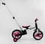 Велосипед-трансформер 55475 Best Trike колеса PU 10”, батьківська ручка, знімні педалі, в коробці (6989228360049) - мініатюра 3