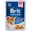 Вологий корм для кошенят Brit Premium Delicate Fillets in Gravy Chicken for Kitten філе в соусі курка 85 г - мініатюра 1