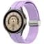 Ремінець для Samsung Galaxy Watch 4 Classic 42mm - фіолетовий ширина кріплення 20мм силікон Watchbands Cls (W20-1WB77900977) - мініатюра 1