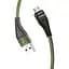 USB кабель Kaku KSC-098 USB - Micro USB 1,2 m - Green - миниатюра 1