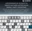 Клавіатура ігрова механічна GamePro MK-266-WH Asgard Yord Keychron Super Red Switch Bluetooth 5.2/2.4 ГГц/USB White - мініатюра 15