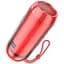 Акустична система Borofone BR25 Crazy sound colorful luminous червона - мініатюра 1