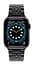 Браслет BeWatch для Apple Watch series 3/4/5/6 із шириною корпусу 42/44мм Link сталевий Чорний (1021401) - мініатюра 2