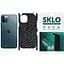 Захисна плівка SKLO Back (тил+грани) Snake для Apple iPhone 13 mini (5.4) Чорний - мініатюра 1