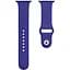 Ремінець Anchor Apple Watch Band Silicone One-Piece Size-S Watch 41/40/38mm Purple - мініатюра 1