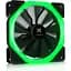 Кулер для корпуса Vinga LED fan-01 green - миниатюра 1