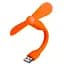 Вентилятор мобільний USB помаранчевий - мініатюра 1