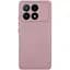 Чехол TPU GETMAN Liquid Silk Full Camera для Xiaomi Poco X6 Pro Розовый / Pink Sand - миниатюра 1
