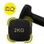 Гантелі вінілові Cornix Square 2 x 2 кг XR-0407 Black - мініатюра 5