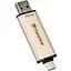 USB флеш накопичувач Transcend 512GB JetFlash 930C Gold-Black USB 3.2/Type-C (TS512GJF930C) - миниатюра 4