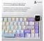 Клавіатура ігрова механічна бездротова Ajazz AK-650WP White-Purple RGB Flying Fish Switch Hot-Swap - мініатюра 15