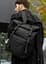 Мужской рюкзак Sambag RollTop ZARD черный тканевый 41 х 30 х 16 см (24238065m) - миниатюра 2