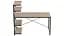 Компьютерный стол Джек 75x120x60 Черный ДСП Дуб Сан-Марино FRD-104380 - миниатюра 3