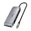 USB-хаб Choetech USB-C хаб 9-в-1 M15 HDMI 4K@30Hz, VGA, 3 USB 3.0, RJ45, USB-C PD, SD-card, TF-card (43-00153) - миниатюра 1