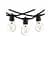 Гирлянда Nowodvorski 7873 Festoon lights E27 10x15W IP65 Bl - миниатюра 2