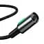 Кабель Baseus Zinc Fabric Magnetic Cable USB to Type-C 2A 2m CATXC-B01 Black - мініатюра 2