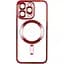 Чохол Metallic Full Camera Magsafe Apple iPhone 14 Pro Red - мініатюра 1