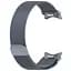 Ремінець для Samsung Galaxy Watch 4 40mm - темно-сірий ширина кріплення 20мм металевий Watchbands Milanese Button (W42-7WB59520948) - мініатюра 3