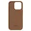 Кожаный чехол-панель для Apple iPhone 15 Pro, FAKE Leather Case, коричневый, искусственная кожа, премиальный, противоударный, защита всего корпуса, с мягкой подкладкой, поддержка MagSafe и беспроводной зарядки, ArmorStandart (ARM76300) - миниатюра 2