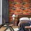 Самоклеюча 3D панель Sticker Wall 700х770х3мм Матова Катеринославська цегла 047-3m SW-00001440 - мініатюра 5
