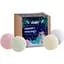 Бомбочка для ванни Beauty Jar Сніжки Дракона набір 4 шт. 520 г - мініатюра 1