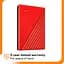 Зовнішній жорсткий диск Western Digital External WD My Passport 6TB USB 3.2 Red (WDBR9S0060BRD-WESN) - мініатюра 7