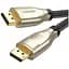 Кабель мультимедійний DisplayPort 2.0m V1.4 8K Zinc Alloy Shell DP112 Ugreen (60843) - мініатюра 1