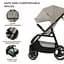 Прогулянкова коляска Kinderkraft Trig 3 Stone Beige (KSTRIG03BEG0000) - мініатюра 4