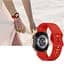 Ремінець силіконовий BeWatch Samsung Galaxy Watch 4/5/Pro SoftTouch Червоний (0139302) - мініатюра 5