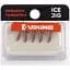Мормышка вольфрамовая Viking Fishing Shrimp+bead 0.37g 7mm Rum+V (5шт) - миниатюра 2