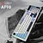 Клавіатура Ajazz AF98 USB UA White/Blue (AF98-GB) - мініатюра 6