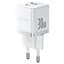 Зарядний пристрій Baseus Palm Fast Charger Type-C+USB 30W white (P1011160A213-00) - мініатюра 5