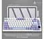 Клавиатура игровая механическая беспроводная Ajazz AK-820WP PRO White-Purple RGB Gift Switch Hot-Swap 2.4G/Bluetooth/USB - миниатюра 13