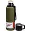 Термос High Bottle 1 л із заварником та фліп кришкою, оливковий Yiwu HP-14-28GR - мініатюра 5