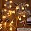 Сказочные огни Zorela Globe Fairings, 15M/49ft 100 LED Globe String Lights с пультом дистанционного управления — Питание от USB - миниатюра 4
