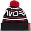Шапка Favorite Pompon Hat 56 Black White Logo - миниатюра 4